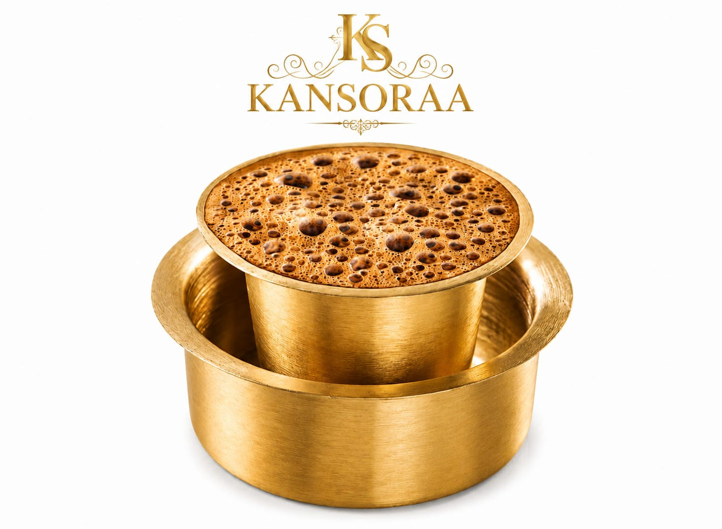 Kansoraa Premium Brass Dabra Set