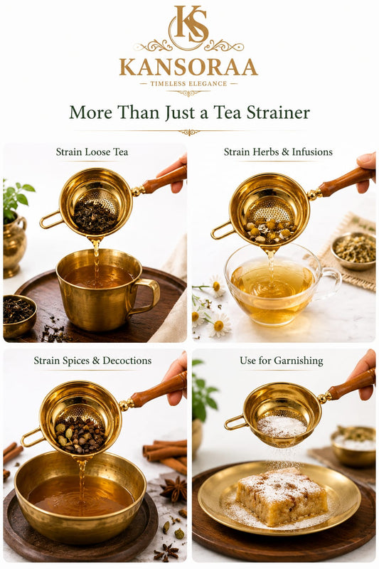 Brass Strainer - Small