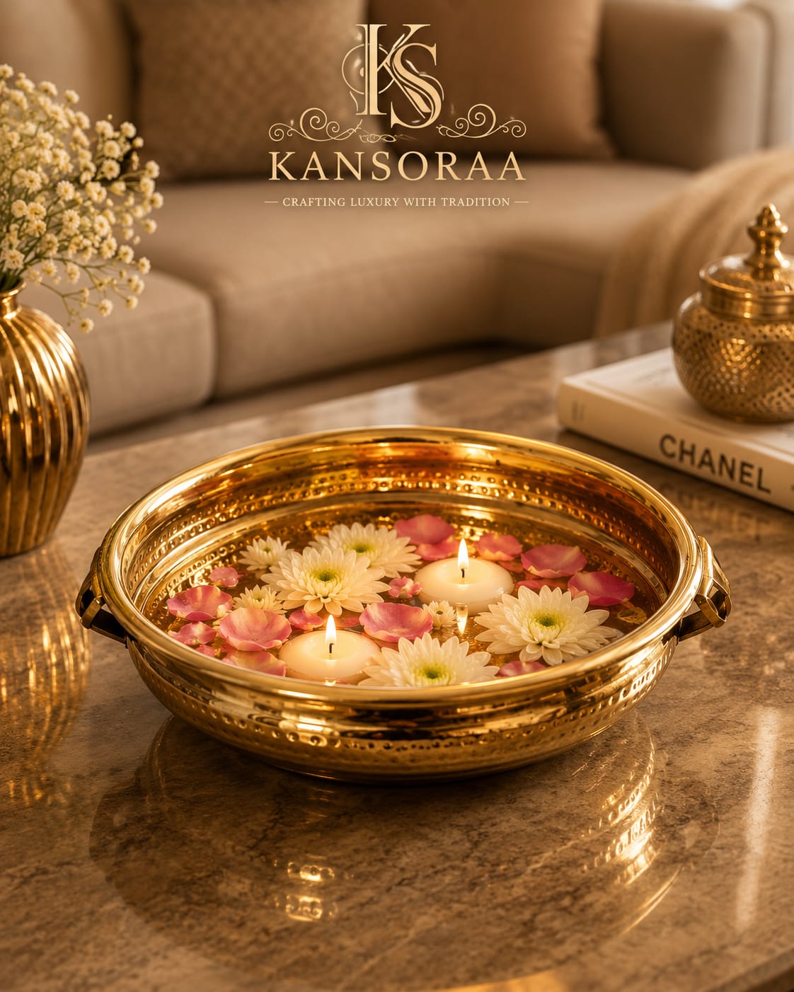 Kansoraa Premium Urli - Hammered