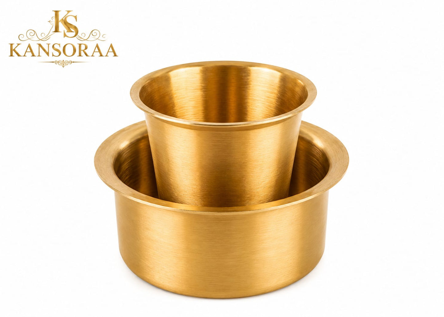 Kansoraa Premium Brass Dabra Set